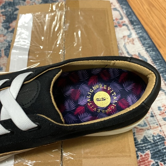 Revitalign Waco show company sneakers qvc shoes orthotic gore slip on new black - Picture 4 of 4